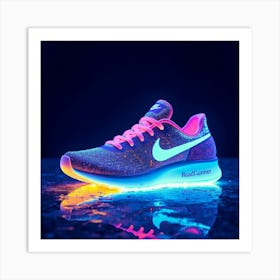 Glow In The Dark 6 Art Print