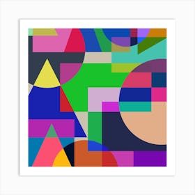 Colorful Emotions Art Print