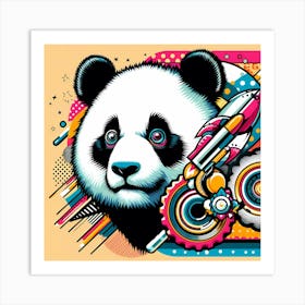 Panda Bear 7 Art Print