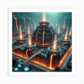 Geothermal Reactors Art Print