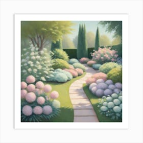 Garden Path Art Print