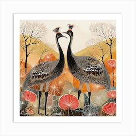 Bird In Nature Emu 1 Art Print