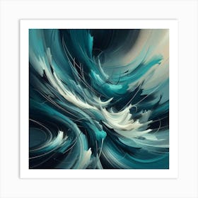 Abstract Painting 200 Art Print