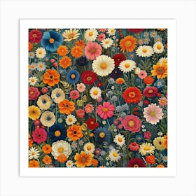 Wildflowers Art Print