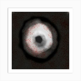 Black Hole Art Print