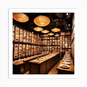 Asian Restaurant Art Print