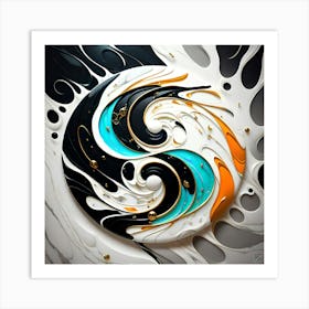 Yin Yang Art Print