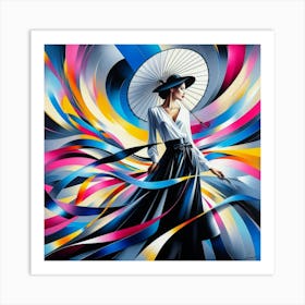 Sophisticated woman 3 Art Print