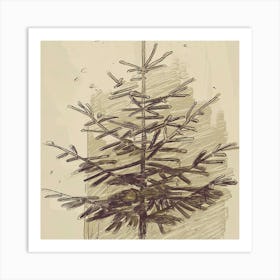 Christmas Tree Art Print