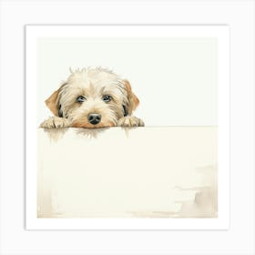 Terrier Puppy Art Print