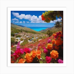 Santo Domingo beautiful landscape Art Print