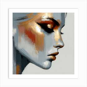 Portrait Artwork 340 Art Print