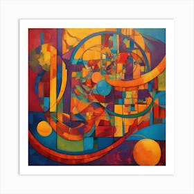 Abstract Painting 2 Art Print