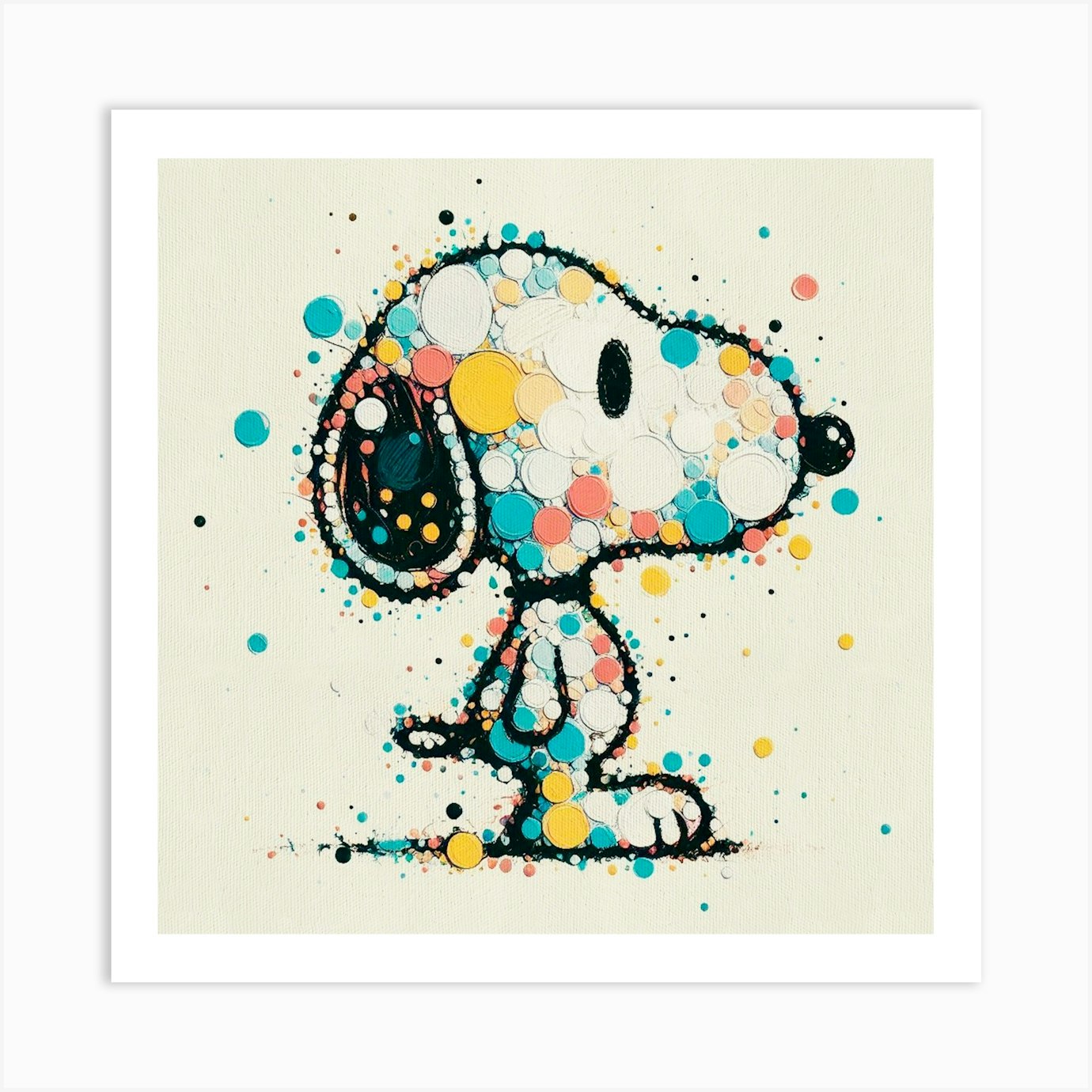 Snoopy Timeless 09 Art Print by Fernando Vieira