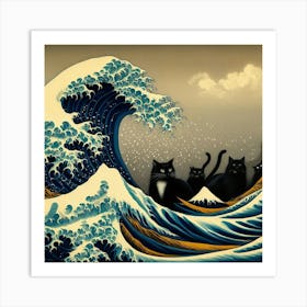 Great Wave Off Kanagawa 2 Art Print