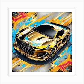 Hot Wheels Art Print