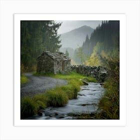 Cabin In The Woods 2 Art Print