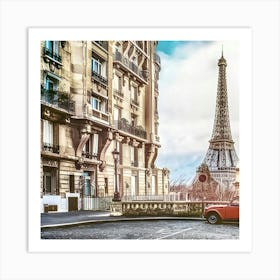 Paris, France, Eiffel Tower Art Print