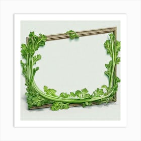 Kale Frame 1 Art Print