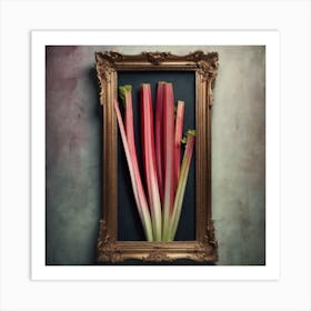 Rhubarb 123 Art Print