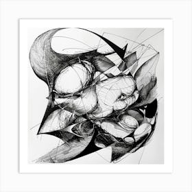 Abstract Drawing 2 Art Print