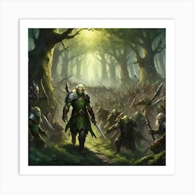 Hobbit 2 Art Print