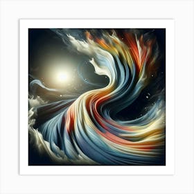 Abstract Painting 42 Art Print