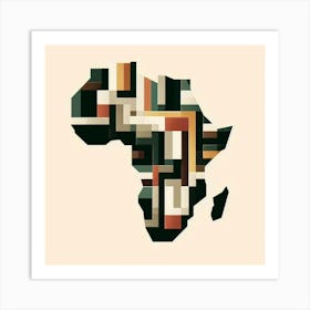 African Roots Art Print