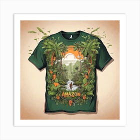 Amazon Jungle Art Print