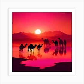 Sahara dream Art Print