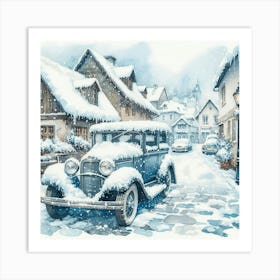 Car Art 305 Art Print