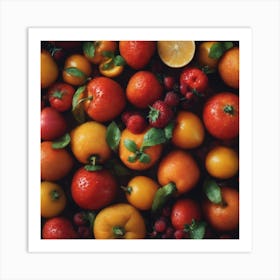 Ripe Fruit Art Print