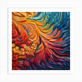 Abstract Abstract Painting 18 Art Print