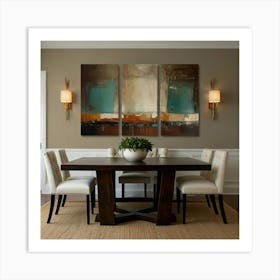 Abstract Painting 17 Art Print