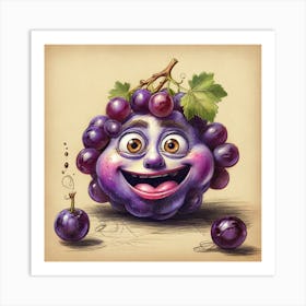 Grapes 9 Art Print