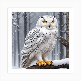 Snowy Owl Art Print