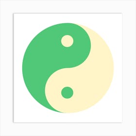 Yin Yang Symbol 17 Art Print