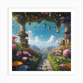 Fairy Garden 2 Art Print
