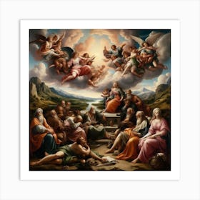Ascension Of Jesus Art Print