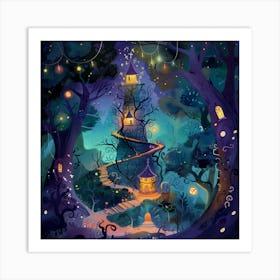 Fairytale Forest 9 Art Print