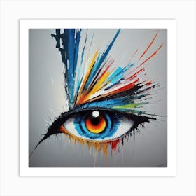 Eye Of The Artist Art Print