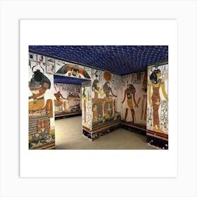 Egyptian Room 1 Art Print