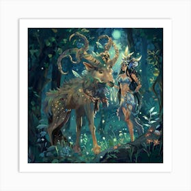 Enchanted Forest 1 Art Print