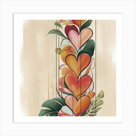 Heart - Wall Art Art Print