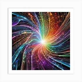 Abstract Fractal 10 Art Print