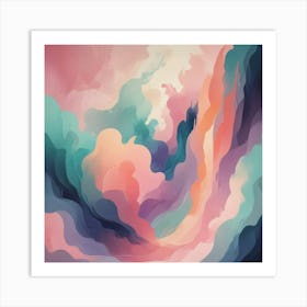 Abstract Painting 1024 Art Print