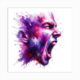 Scream Art Print