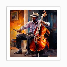 Jazz Musician 11 Art Print