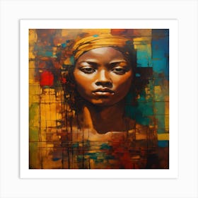 African Woman 1 Art Print