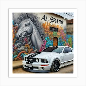 Mustang Gt 1 Art Print